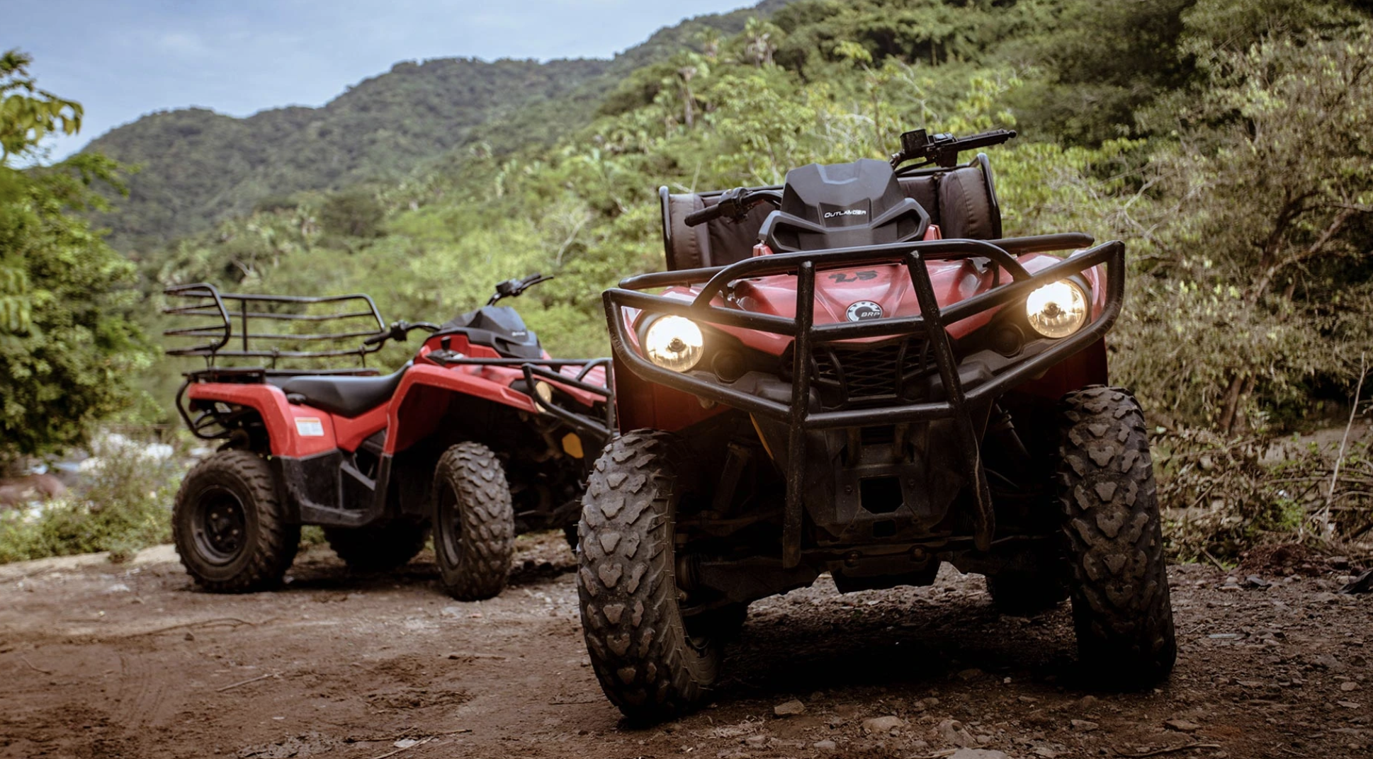 Unique ATV Tours group on the trail in Puerto Vallarta