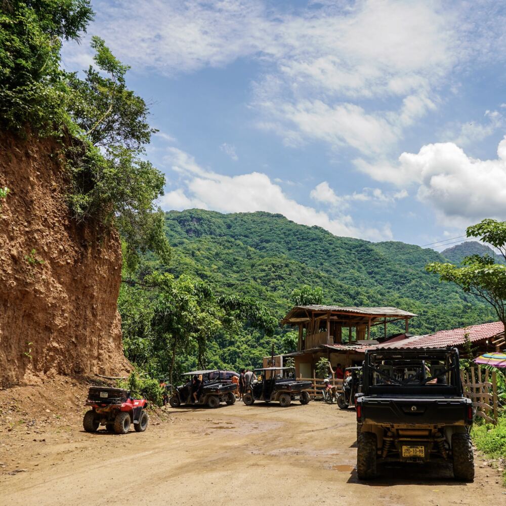 Villages along the route